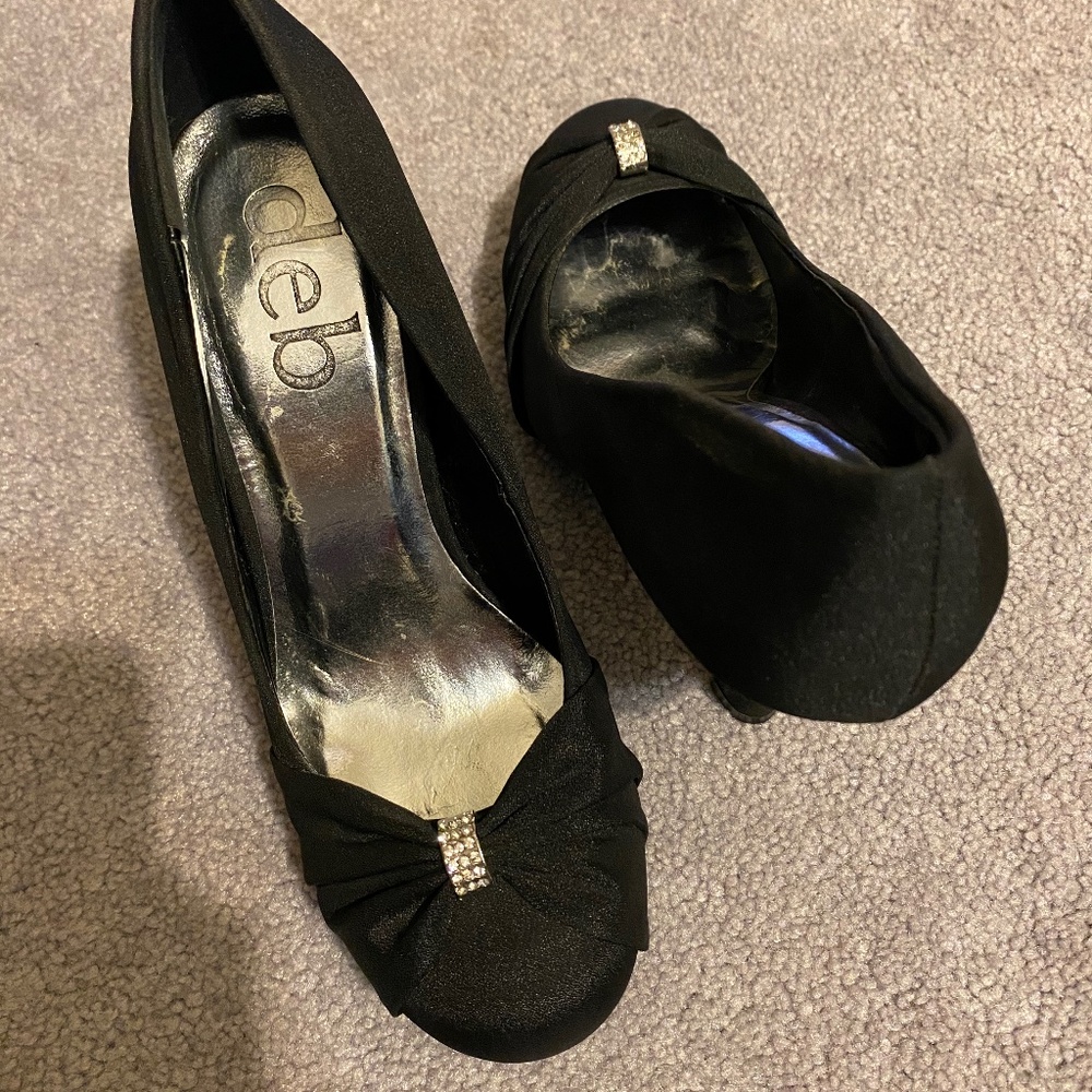 Black heels